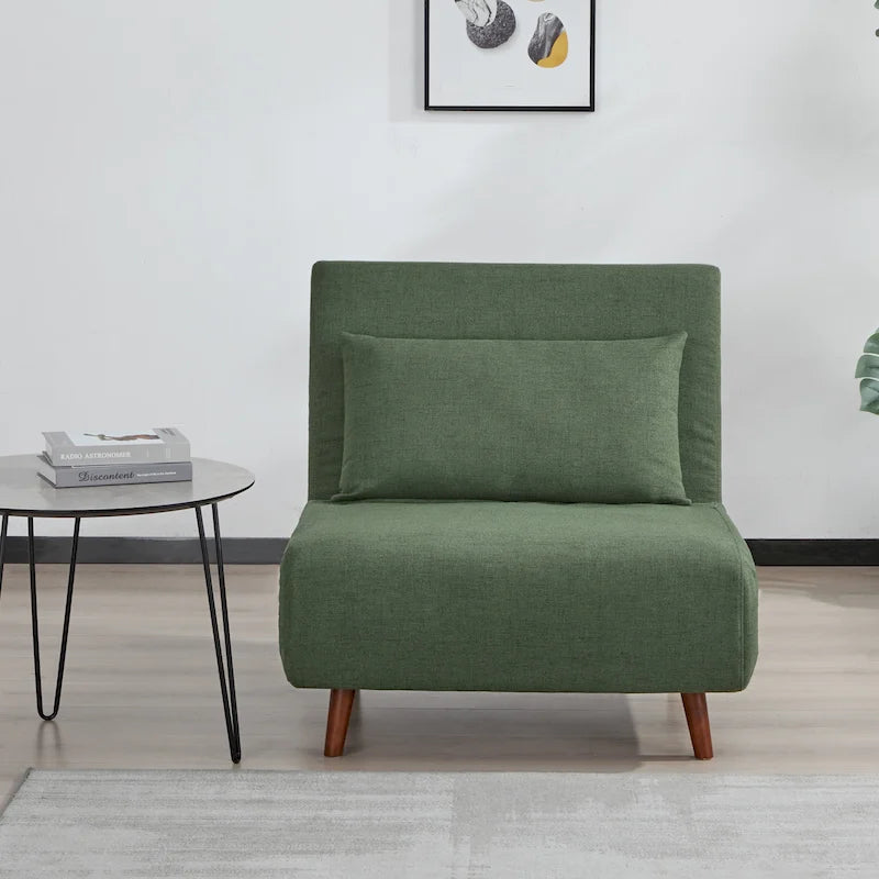 Tustin Upholstered Convertible Lounge/ Sleeper Chair