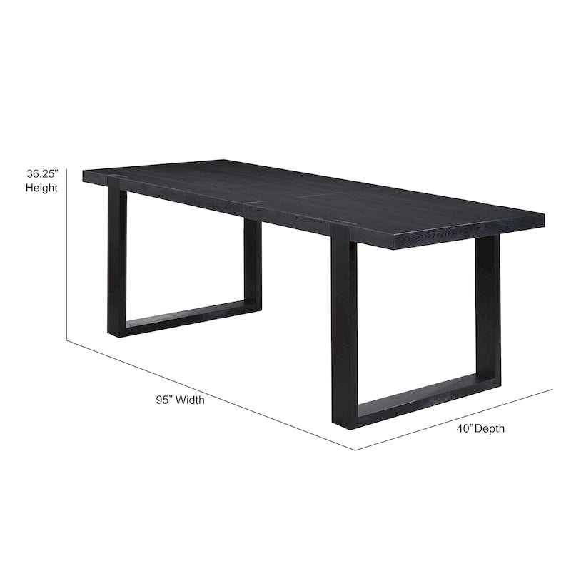 Steve Silver Yantis Modern Charcoal Counter Height Dining Table