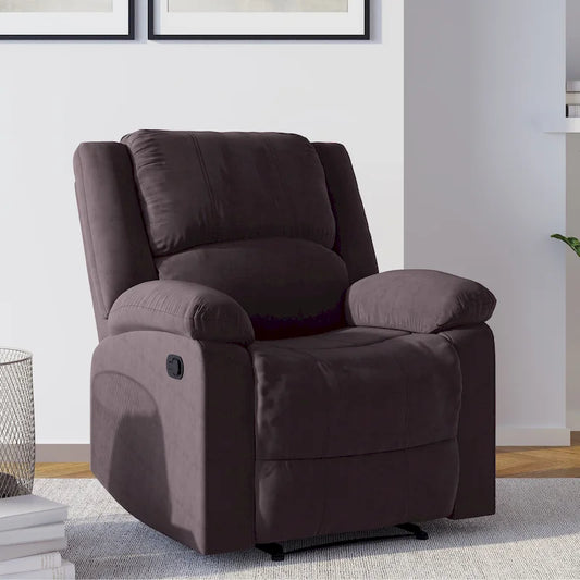 Relax A Lounger Porter Microfiber Manual Recliner by iLounge