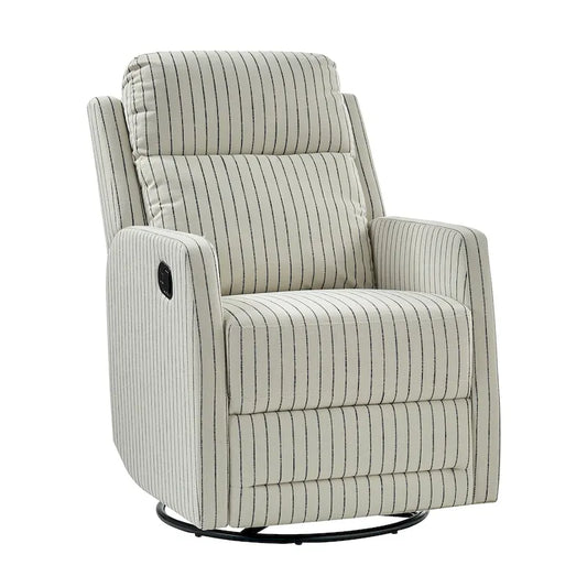 Diana Modern Polyester 360-degree Swivel Rocker Recliner by HULALA HOME