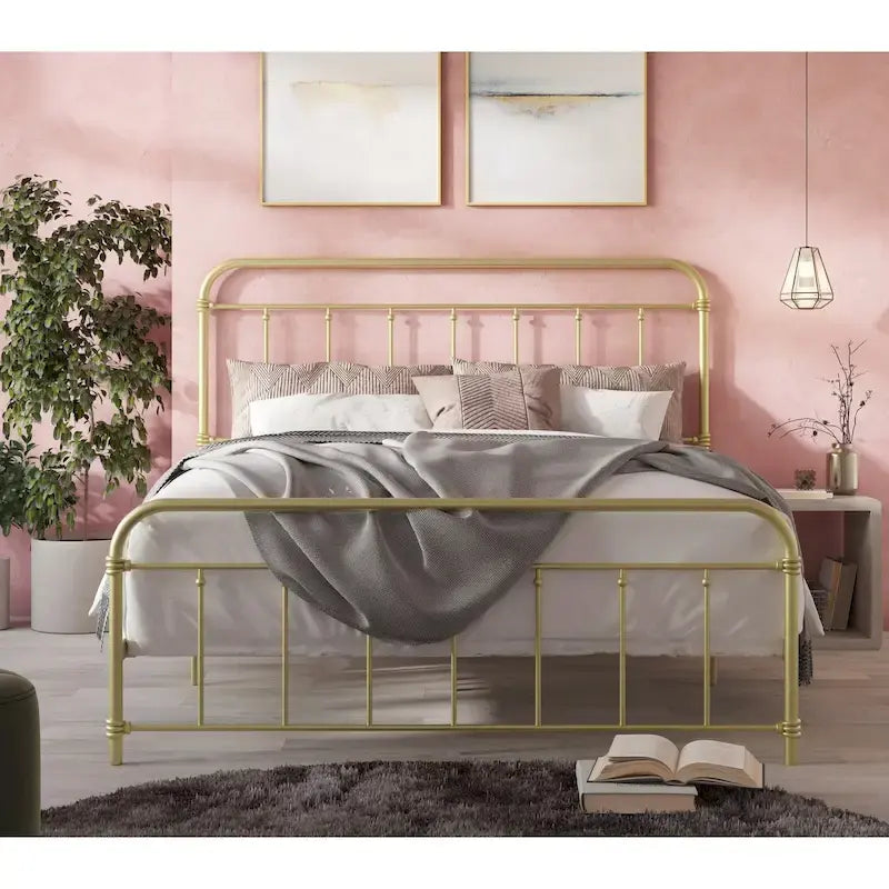 Nana Metal Platform Bed