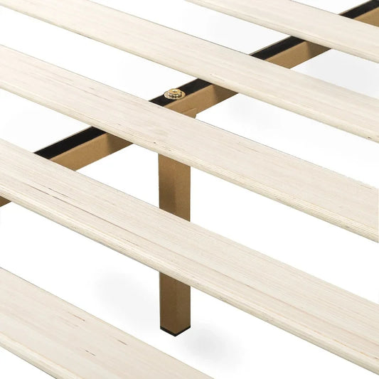 Priage by Zinus 10-inch Wood Platform Bed with Headboard