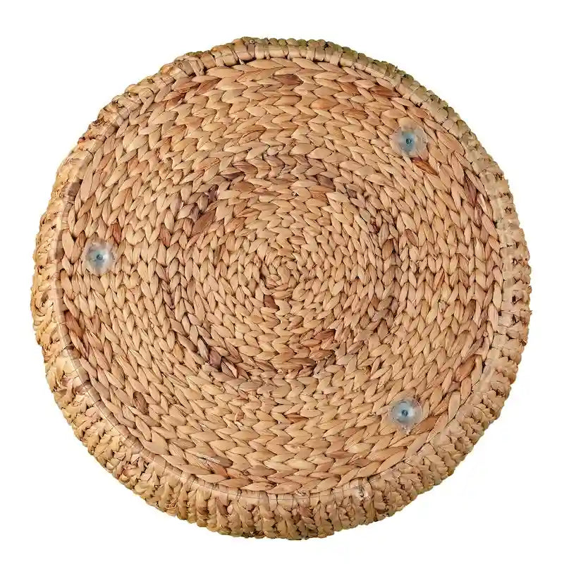 SEI Furniture Terraza Round Water Hyacinth Coffee Table