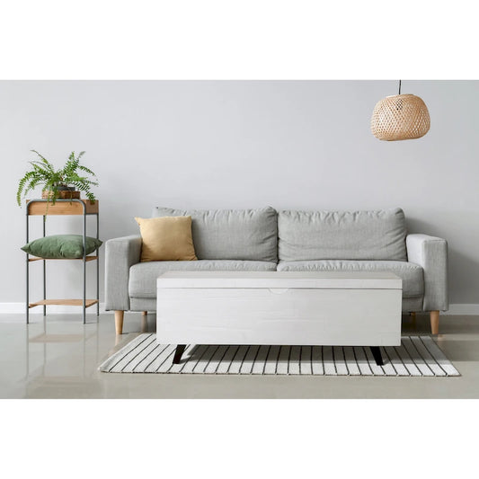 Broadmore 46-inch Acacia Wood Storage Bench