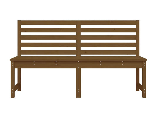 Garden bench, brown wood furniture, 157.5x48x91.5 cm, 02 0011744
