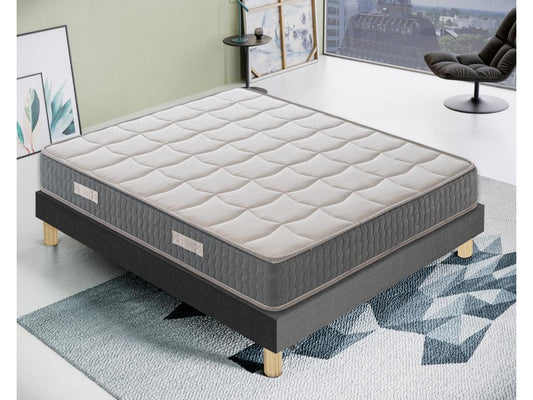 Doucezen - Memory foam mattress - 21 cm high - 11 differentiated zones - 4 cm memory foam - 80x190
