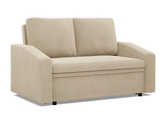 Homzora 2-seater sofa with sleeper function - Beige