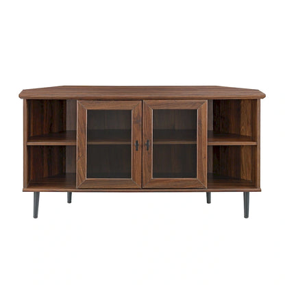 Middlebrook 48-inch Glass Door Corner TV Stand