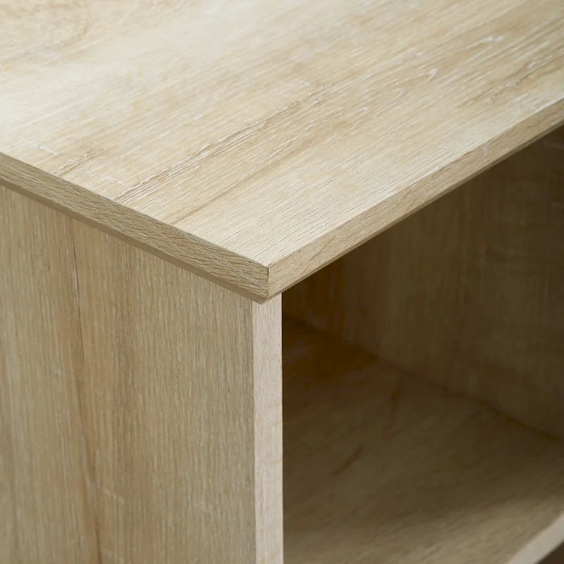 Middlebrook 48-inch Glass Door Corner TV Stand