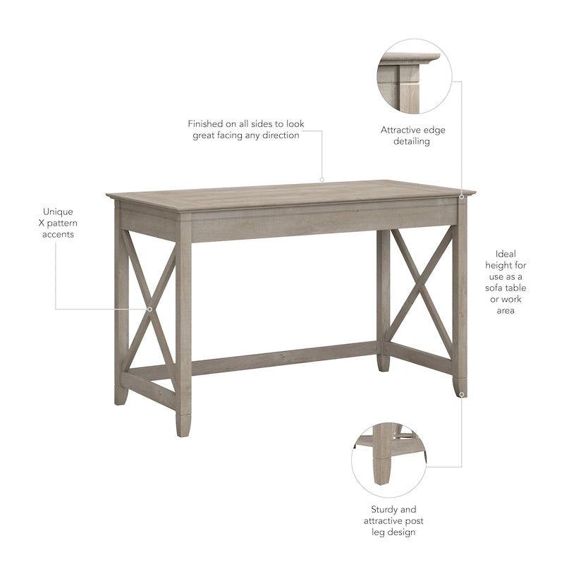 Key West 48W Writing Desk by Bush Furniture