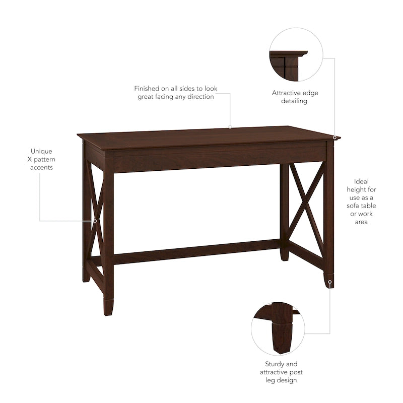 Key West 48W Writing Desk by Bush Furniture
