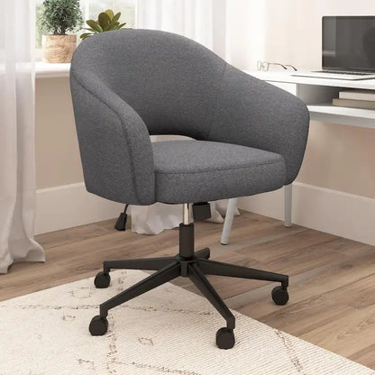 Bush Furniture Fairfax Mid Century Modern Desk Chair for Home Office