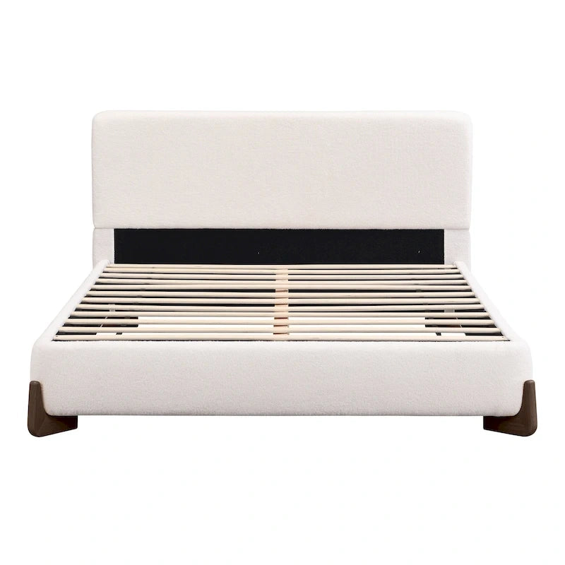 Christopher Knight Home Full/Queen/King Size Boucle Upholstered Platform Bed