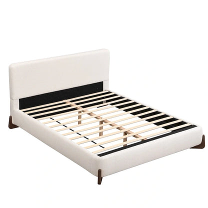 Christopher Knight Home Full/Queen/King Size Boucle Upholstered Platform Bed