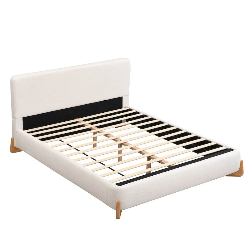Christopher Knight Home Full/Queen/King Size Boucle Upholstered Platform Bed