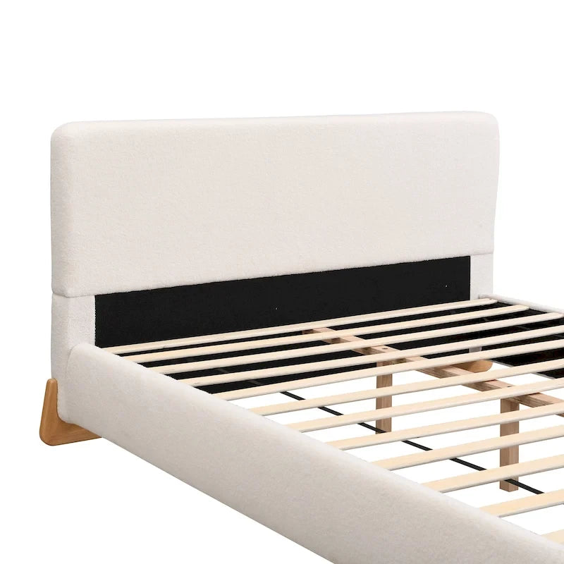 Christopher Knight Home Full/Queen/King Size Boucle Upholstered Platform Bed