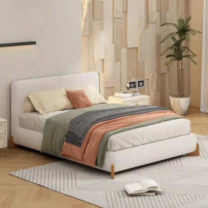 Christopher Knight Home Full/Queen/King Size Boucle Upholstered Platform Bed
