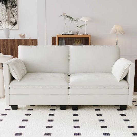 Christopher Knight Home - Sophia Mid-Century Modern Loveseat Sofa