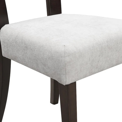 Christopher Knight Home - Adrian Upholstered Dining Chairs, Comfortable Seating with Sturdy Wood Frame, Set of 2