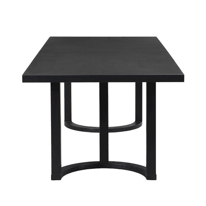 Kenneth Modern 95-Inch Dining Table with U-Shaped Trestle Base by Christopher Knight Home