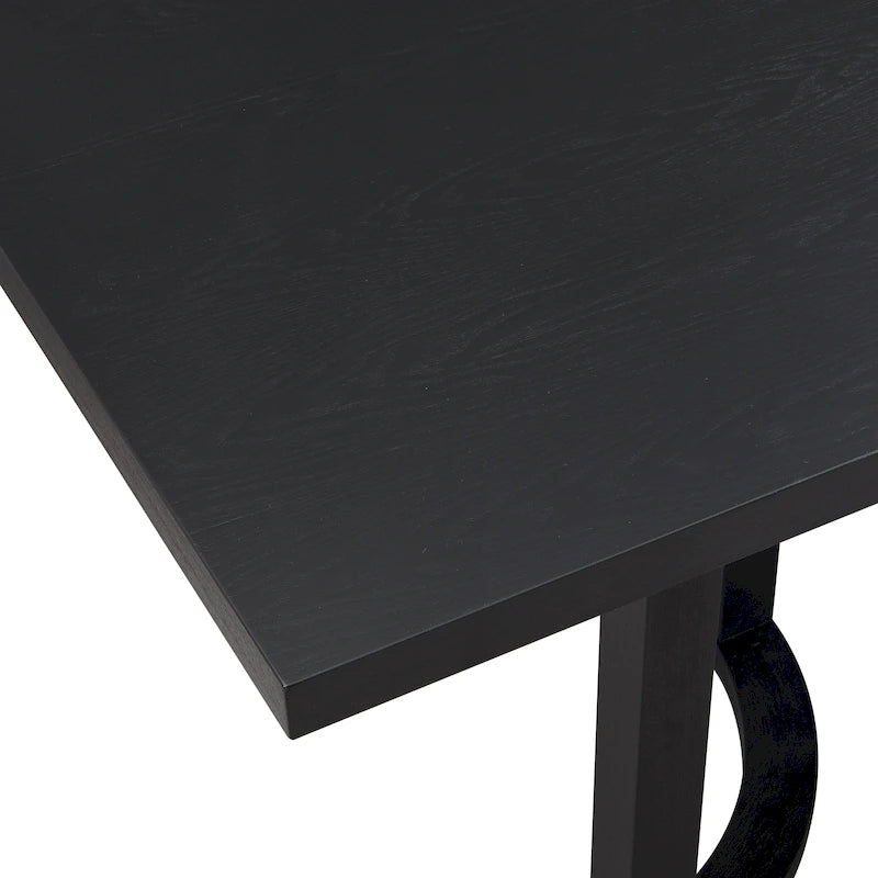 Kenneth Modern 95-Inch Dining Table with U-Shaped Trestle Base by Christopher Knight Home