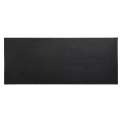 Kenneth Modern 95-Inch Dining Table with U-Shaped Trestle Base by Christopher Knight Home