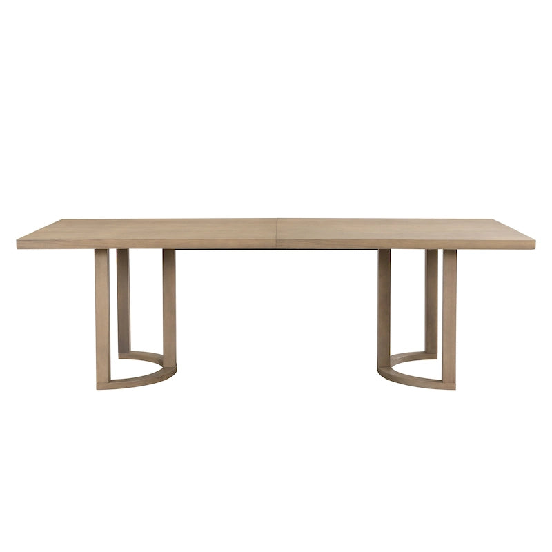 Kenneth Modern 95-Inch Dining Table with U-Shaped Trestle Base by Christopher Knight Home