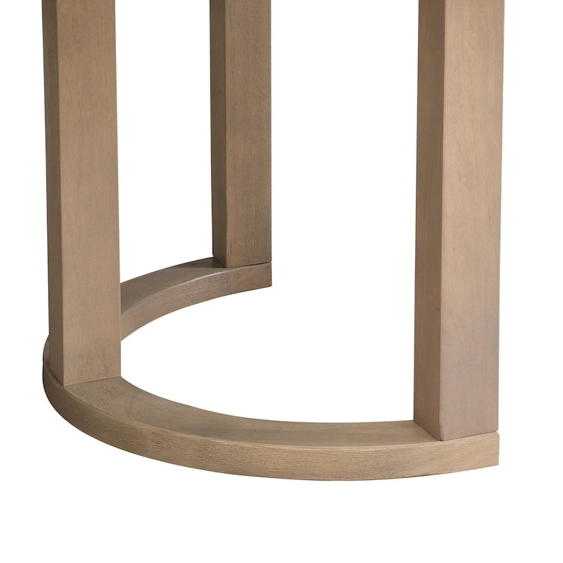 Kenneth Modern 95-Inch Dining Table with U-Shaped Trestle Base by Christopher Knight Home