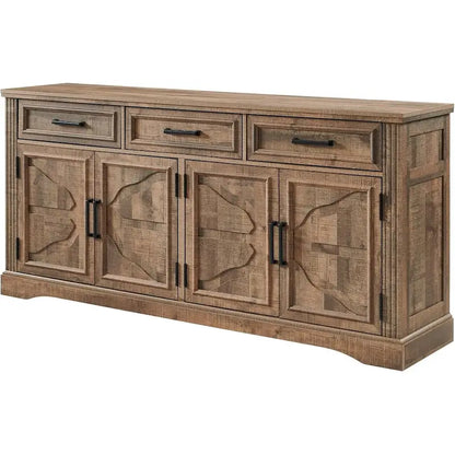 Farmhouse Buffet Sideboard Cabinet,Coffee Bar Wine Bar for Dining Room - N/A