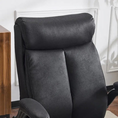 28W Mid-Back Swivel Office Chair Task Chair With Adjustable Arms - N/A