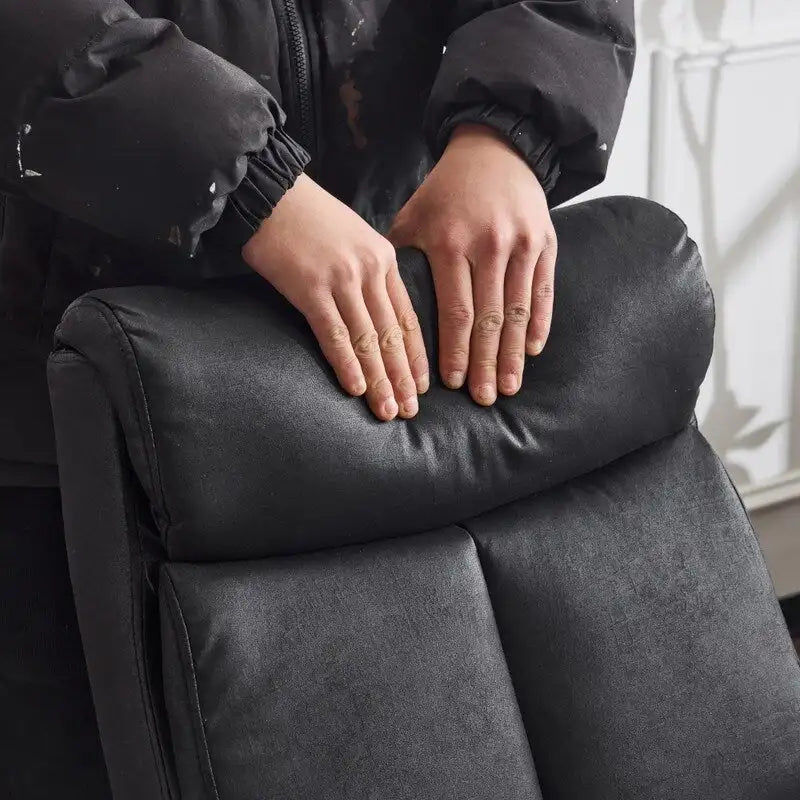 28W Mid-Back Swivel Office Chair Task Chair With Adjustable Arms - N/A