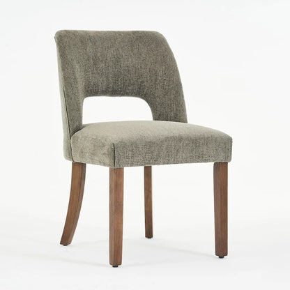 Upholstered Back Side Dining Chair Set of 2