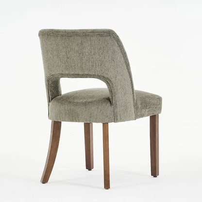 Upholstered Back Side Dining Chair Set of 2