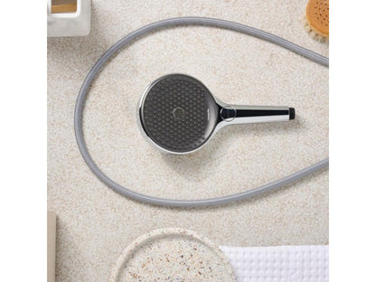 Homzora Pulsify S 100 EcoSmart chrome shower head, Homzora Designflex 200 cm chrome shower hose