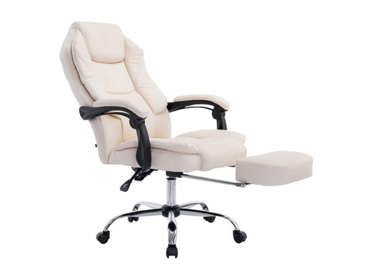Ergonomic office chair, cream, 67x64x124 cm, BUR10377