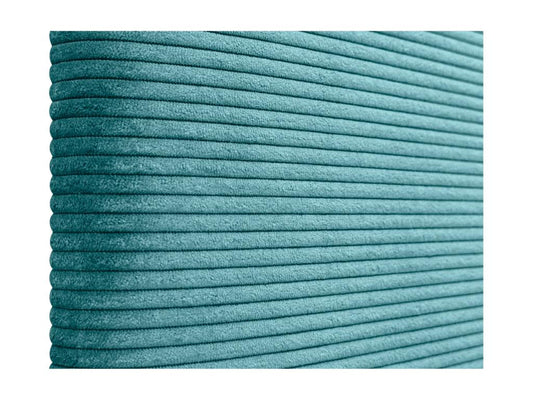 Doucezen Plain Corduroy Velvet Headboard with Buttons 145x105 with Bed Legs 120/135/140 - Doucezen Green
