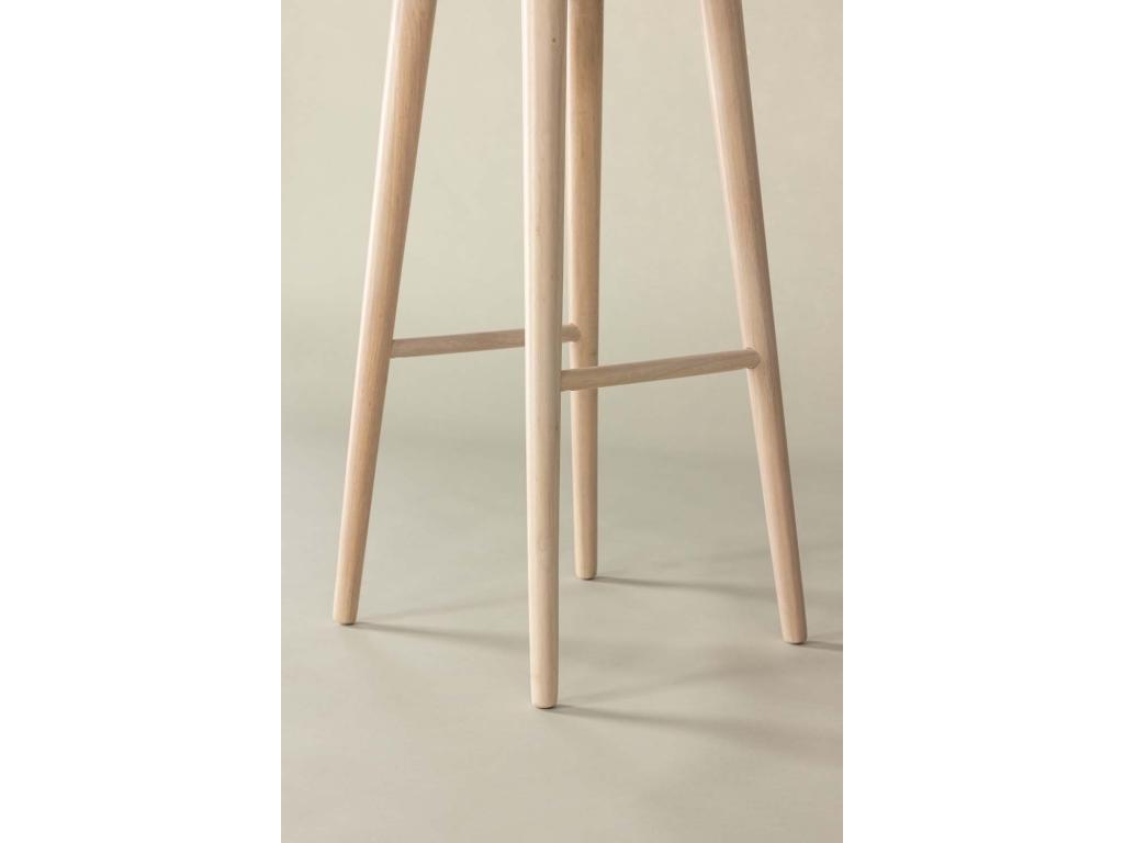 Doucezen whitewash wood bar stool