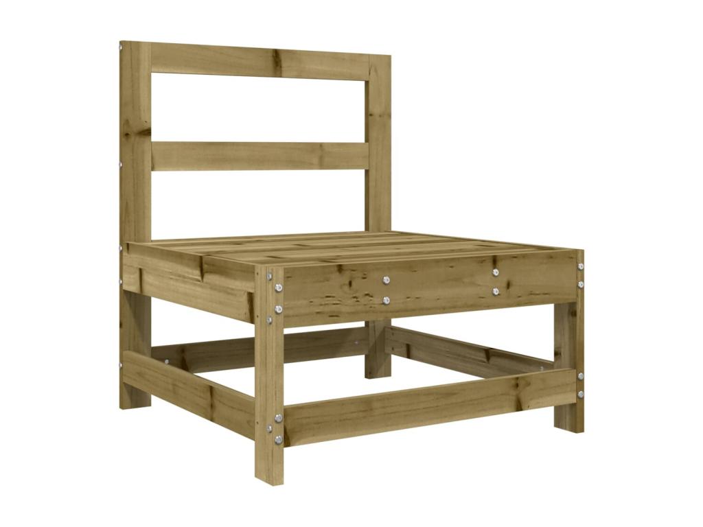 2-piece garden center sofas in impregnated pine wood