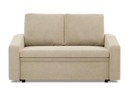 Homzora 2-seater sofa with sleeper function - Beige