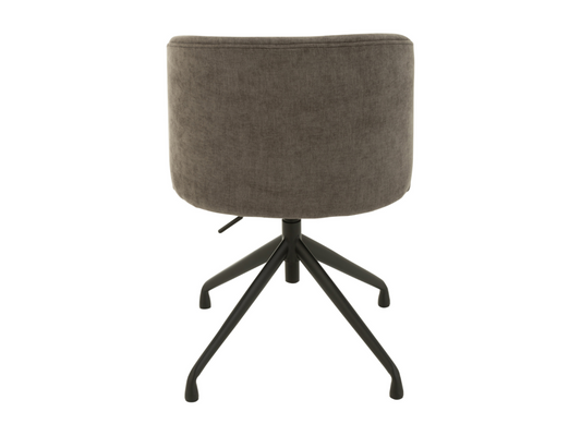 Doucezen Swivel Chair, 56cm, Dark Grey