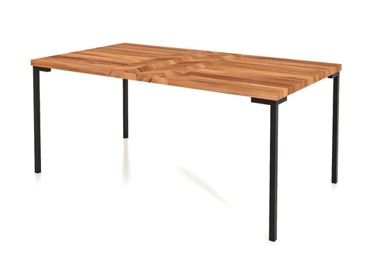 Homzora - Table in natural oiled beech heartwood 80x150