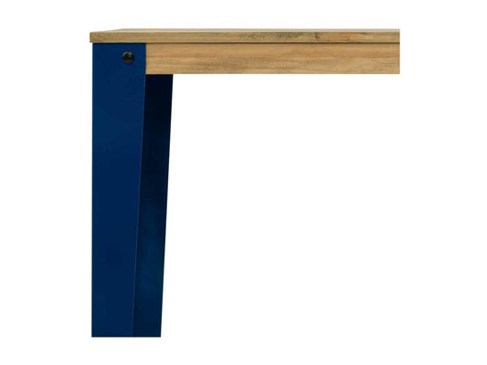 Homzora Standing Table 80x140x110cm Aged Blue - Homzora Furniture