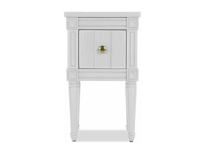 Set of 2 Doucezen Bedside Tables 58cm White