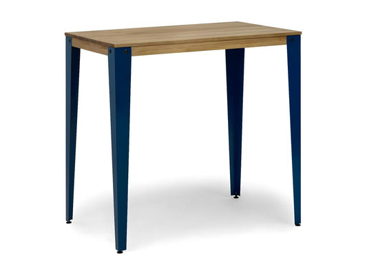 Homzora Standing Table 80x140x110cm Aged Blue - Homzora Furniture