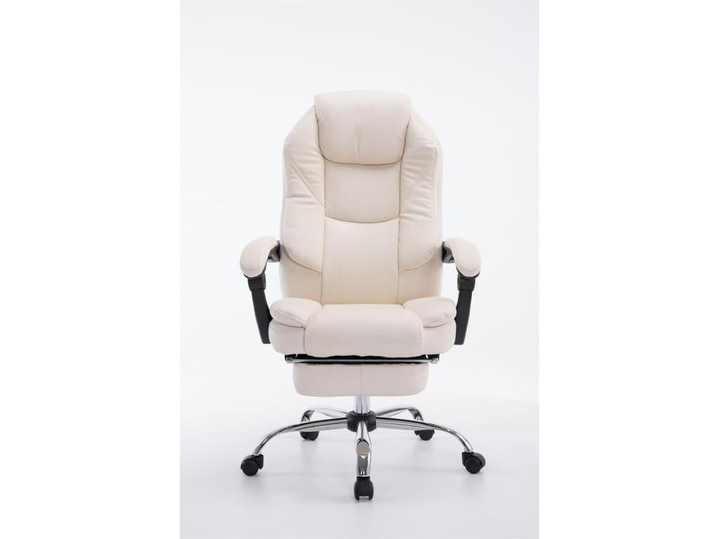 Ergonomic office chair, cream, 67x64x124 cm, BUR10377