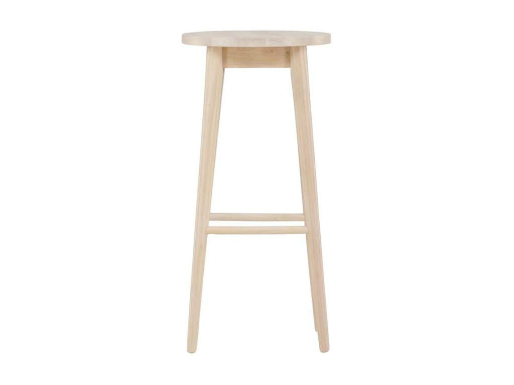 Doucezen whitewash wood bar stool