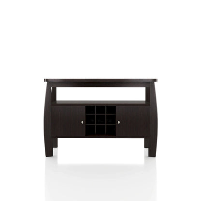 Furniture of America True Modern 51-inch Cappuccino 1-shelf Buffet Table