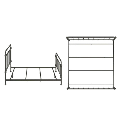 Vilnius Antique Graceful Victorian Iron Metal Bed