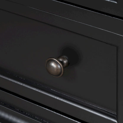Wood 3-Drawer Storage Cabinet with Pull-Out Tray - 16.90 x 28.00 x 28.10