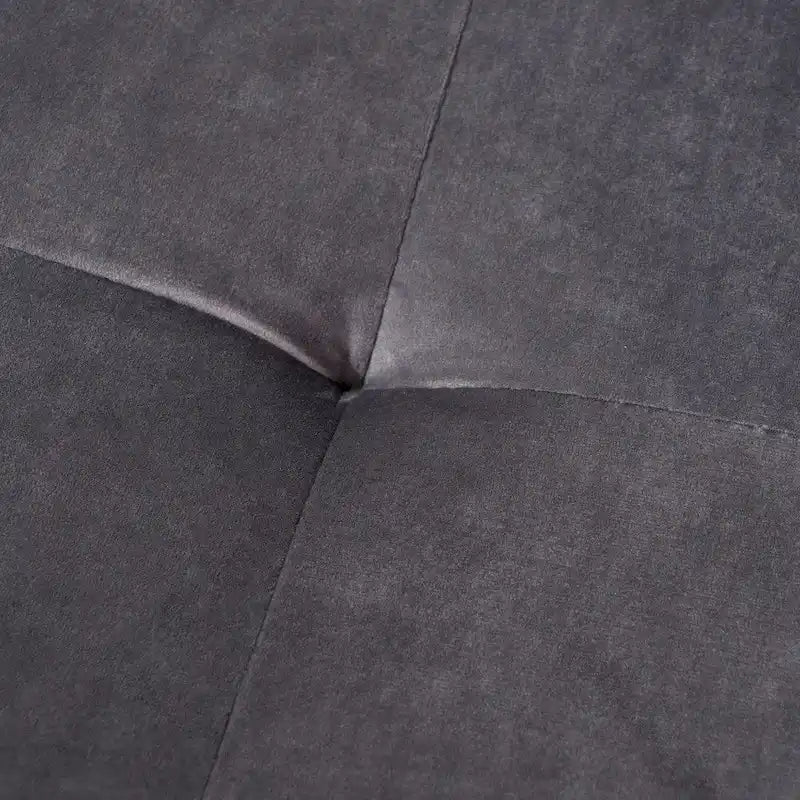 Omry Mid-Century Velvet Ottoman by Christopher Knight Home